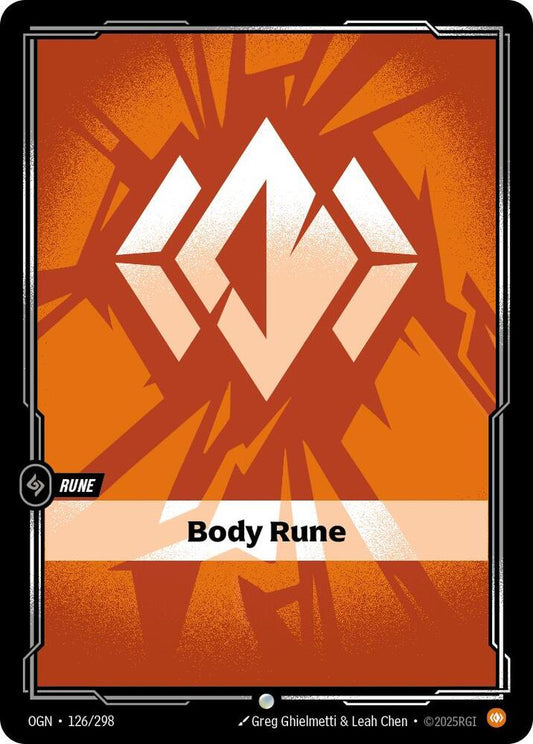 Body Rune - 126/298 - Common