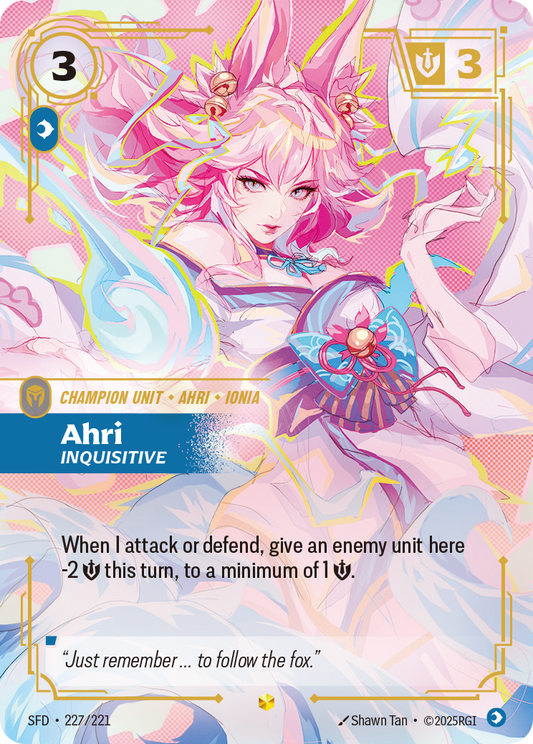 Ahri, Inquisitive - 227/221 - Showcase