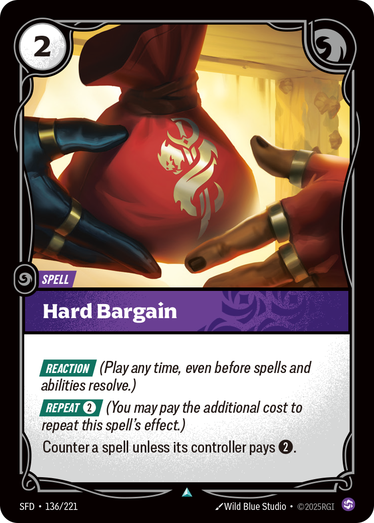 Hard Bargain - 136/221 - Uncommon