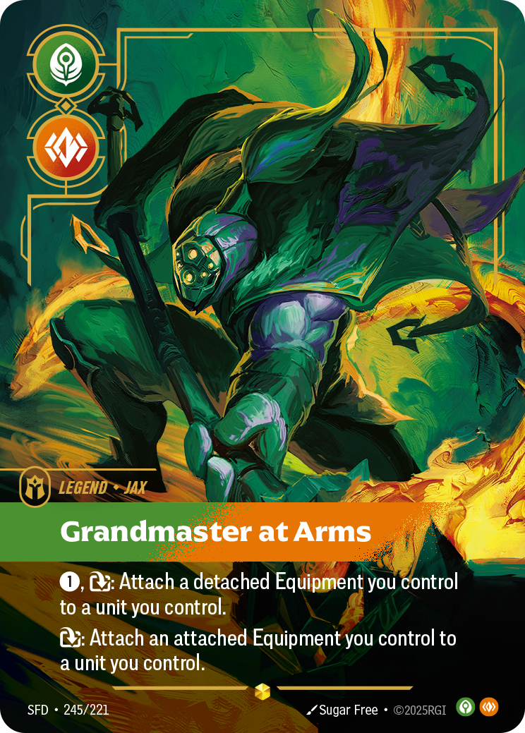 Jax, Grandmaster At Arms - 245/221 - Showcase