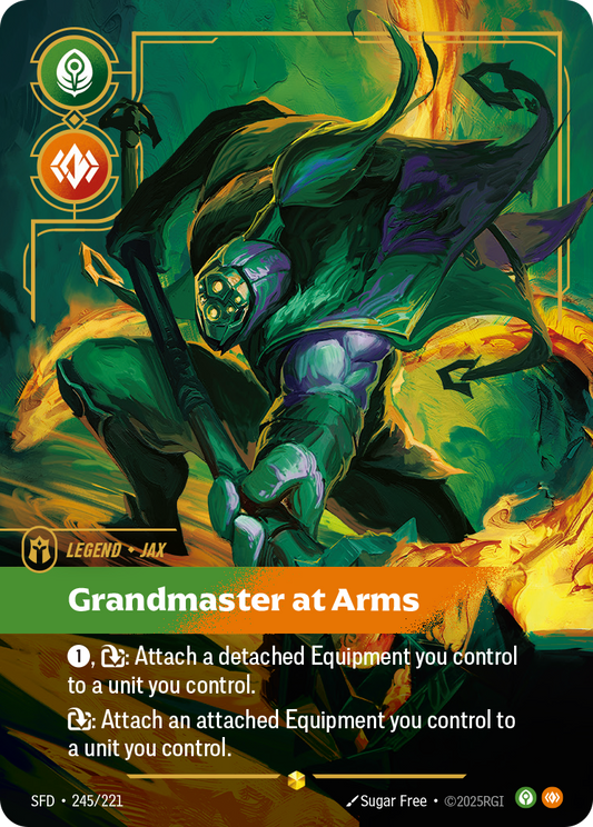 Jax, Grandmaster At Arms - 245/221 - Showcase