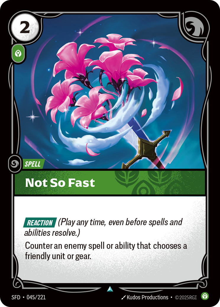 Not So Fast - 045/221 - Uncommon