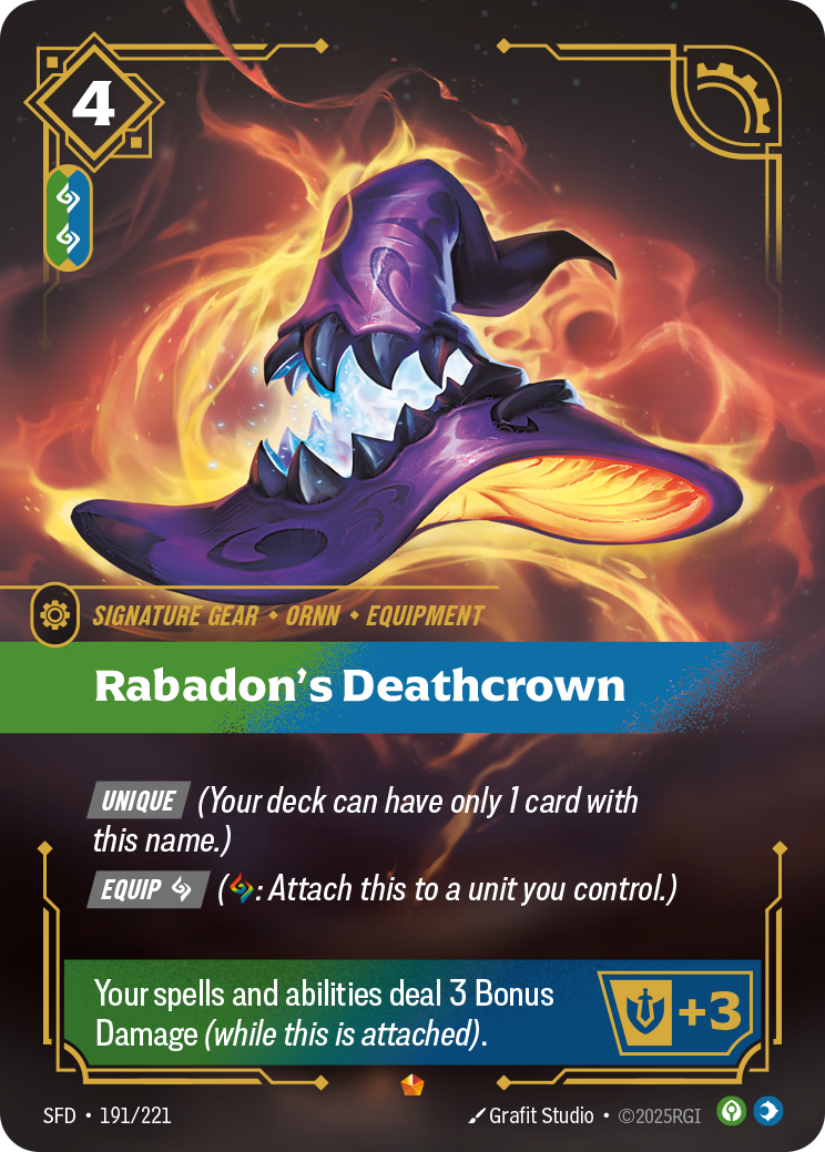Rabadon's Deathcrown - 191/221 - Epic