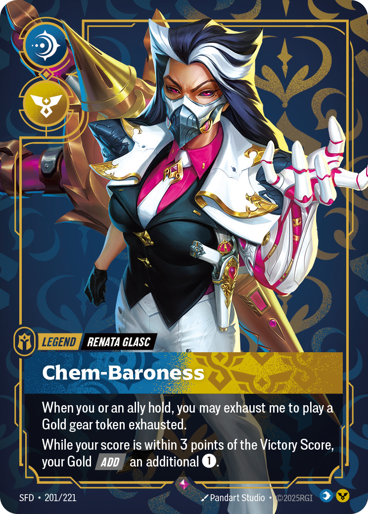 Renata Glasc - Chem-Baroness - 201/221 - Rare