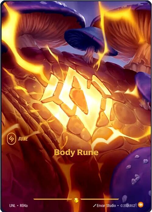Body Rune (R04a) - R04a - Showcase