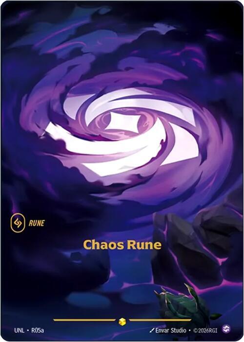 Chaos Rune (R05a) - R05a - Showcase