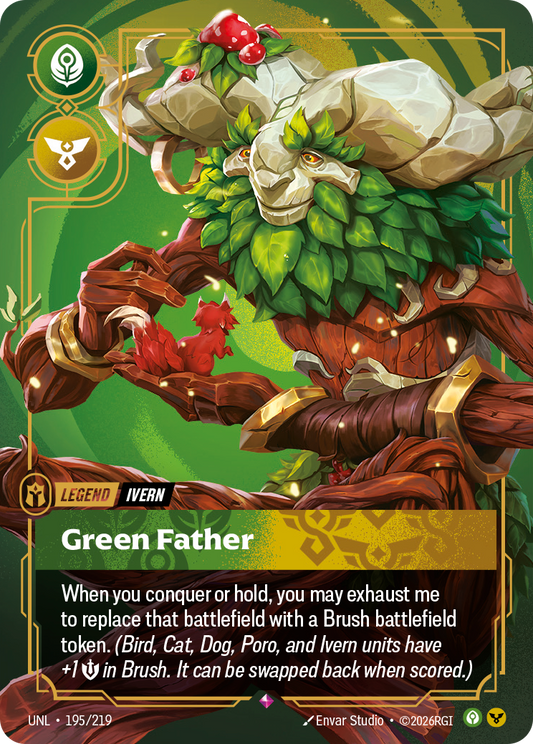 Ivern - Green Father - 195/219 - Rare