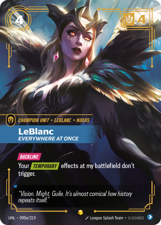 LeBlanc, Everywhere At Once - 090a/219 - Showcase