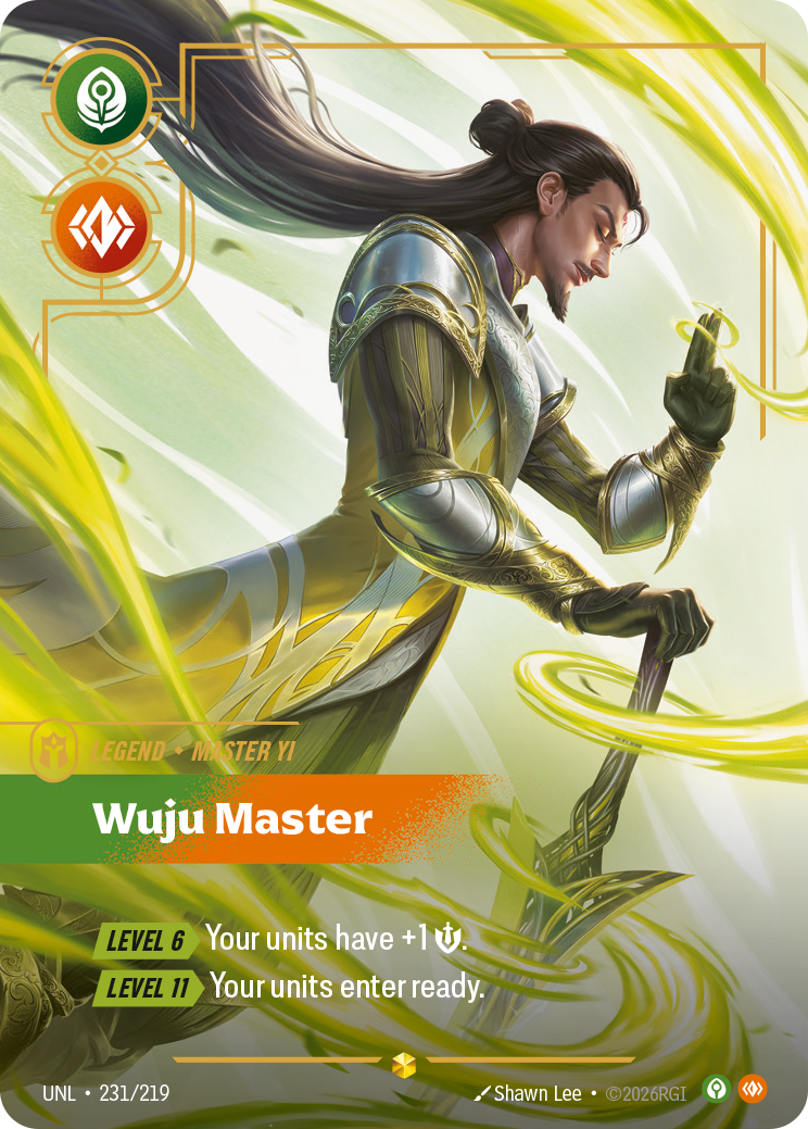Master Yi, Wuju Master - 231/219 - Showcase