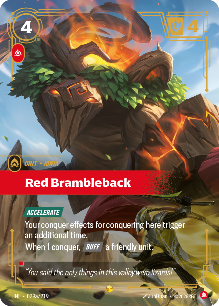 Red Brambleback - 029a/219 - Showcase