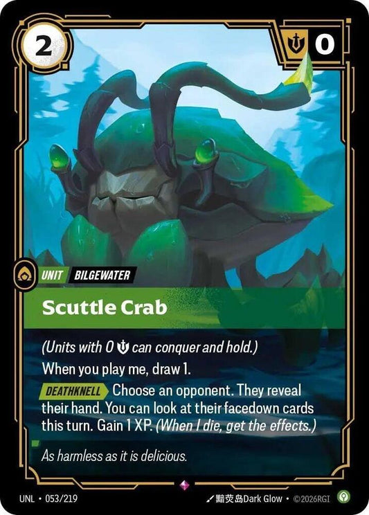 Scuttle Crab - 053/219 - Rare
