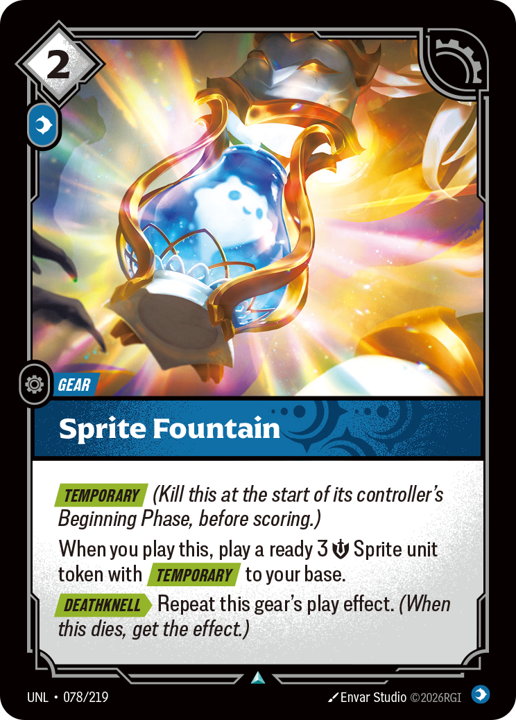 Sprite Fountain - 078/219 - Uncommon