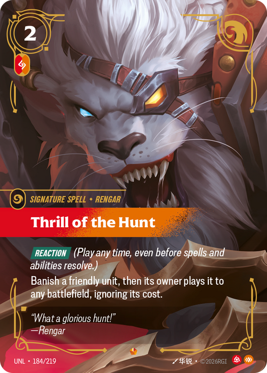 Thrill of the Hunt - 184/219 - Epic