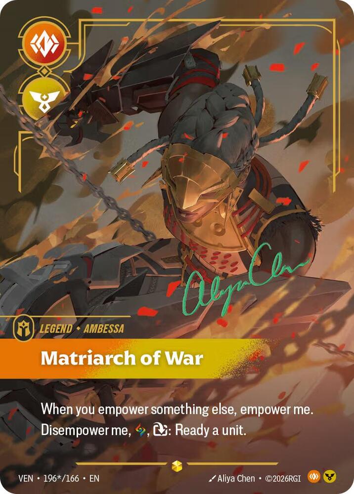 Ambessa, Matriarch of War - 196*/166 - Showcase