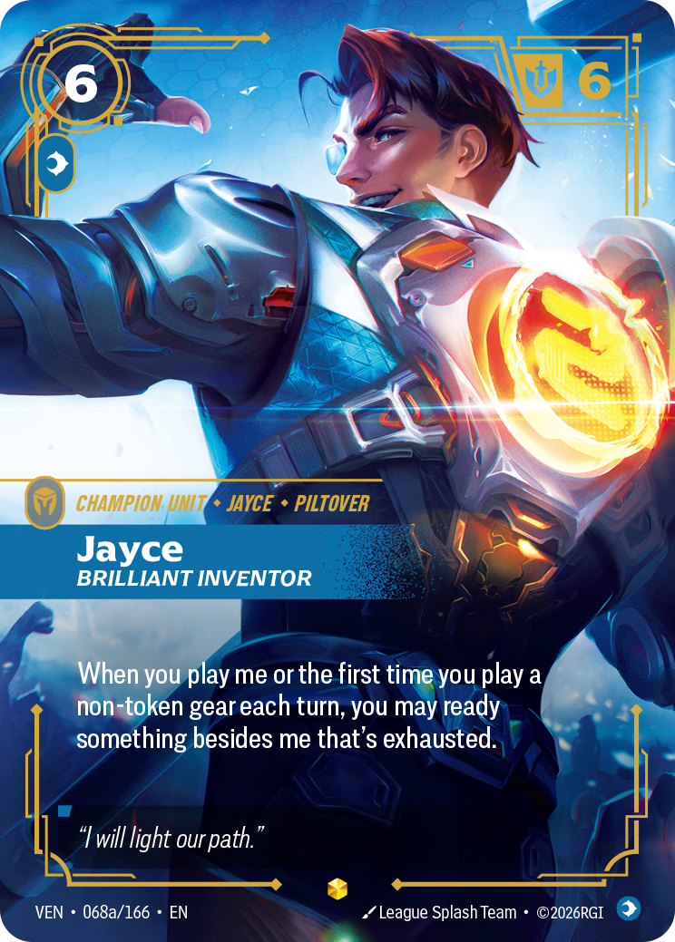Jayce, Brilliant Inventor - 068a/166 - Epic