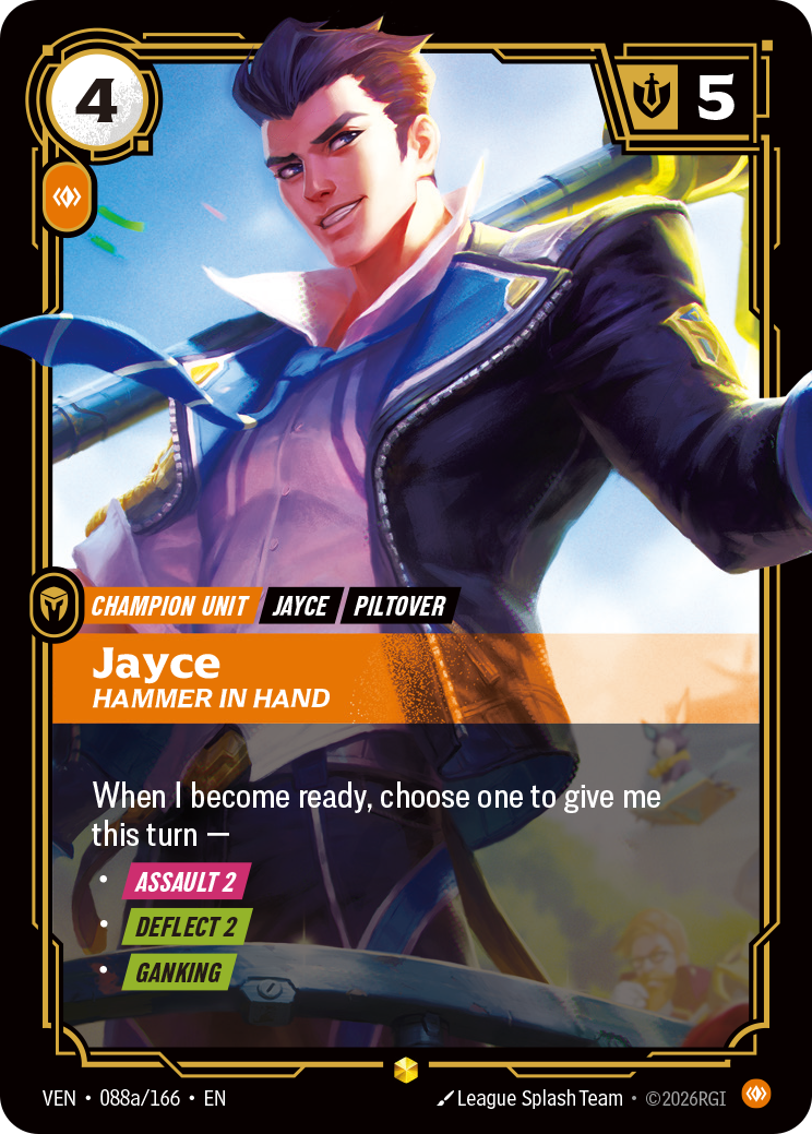 Jayce, Hammer in Hand - 088a/166 - Showcase