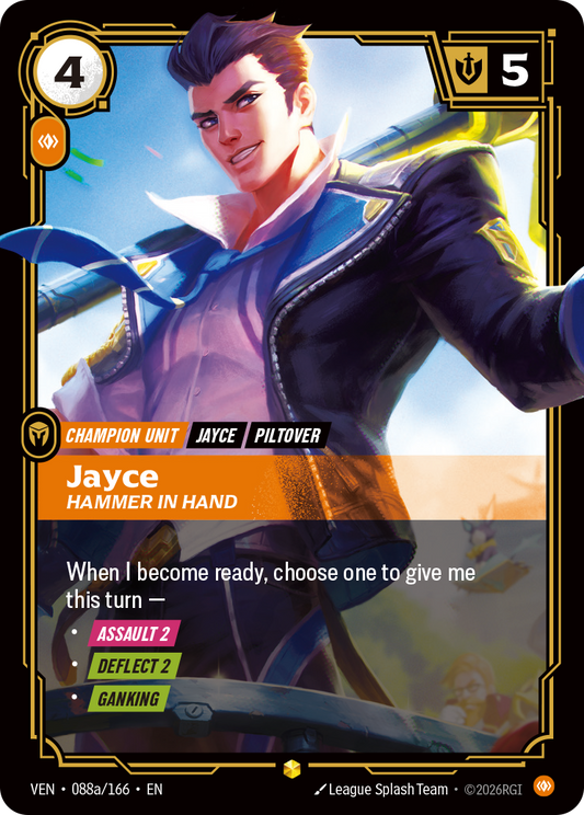 Jayce, Hammer in Hand - 088a/166 - Showcase