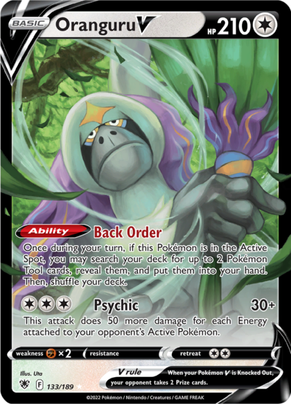 Oranguru V - 133/189 - Ultra Rare