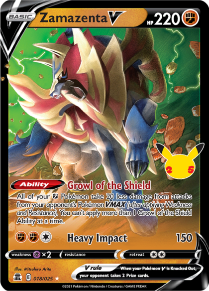Zamazenta V - 18/25 - Ultra Rare (Español)