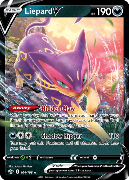 Liepard V - 104/198 - Ultra Rare