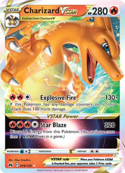 Charizard VSTAR - 019/159 - Ultra Rare (Español)