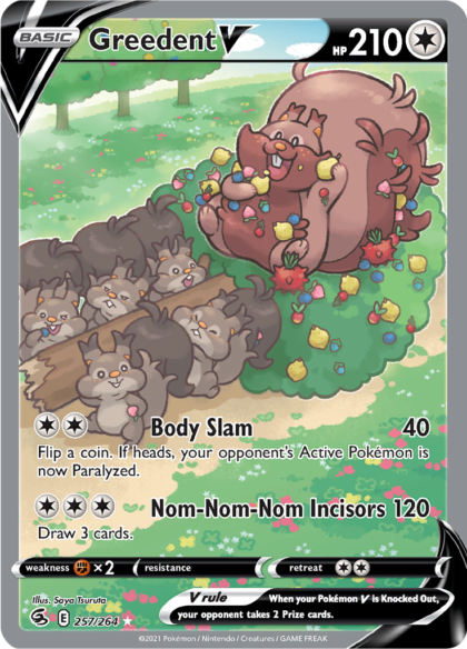 Greedent V - 257/264 - Alternate Art Ultra Rare (Español)