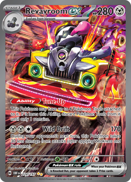 Revavroom ex - 224/197 - Special Illustration Rare