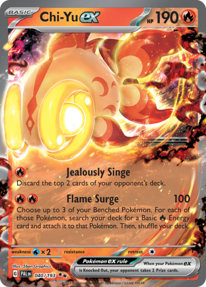 Chi-Yu ex - 040/193 - Ultra Rare