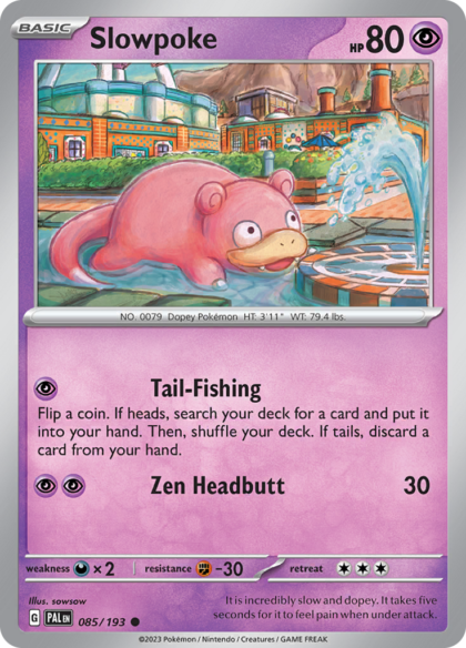 Slowpoke - 085/193 - Common (Español)