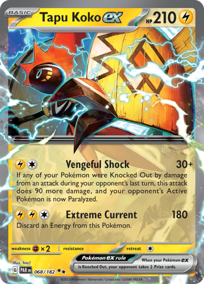 Tapu Koko ex - 068/182 - Ultra Rare
