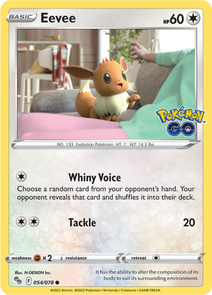 Eevee - 054/078 - Common (Español)