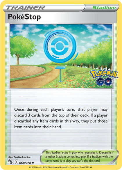 PokeStop - 068/078 - Uncommon (Español)