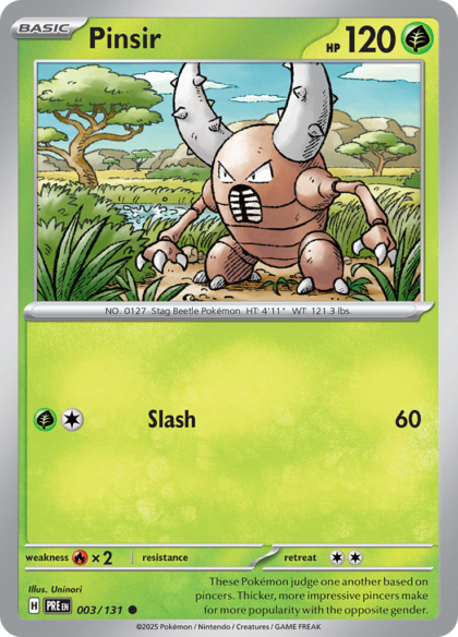 Pinsir - 003/131 - Common