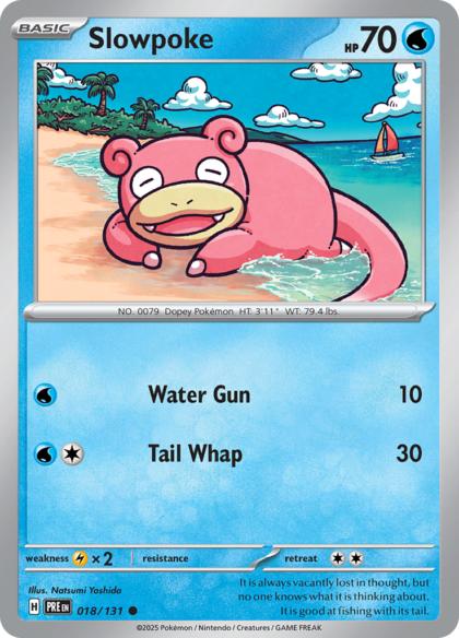 Slowpoke - 018/131 - Common (Español)