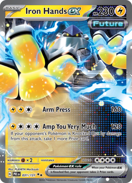 Iron Hands ex - 031/131 - Ultra Rare