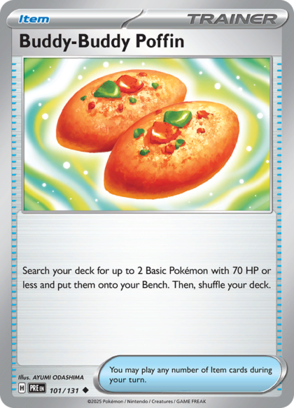 Buddy-Buddy Poffin - 101/131 - Uncommon (Español)