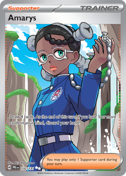 Amarys - 132/131 - Full Art Secret Rare