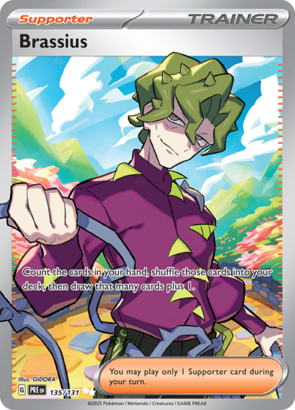Brassius - 135/131 - Full Art Secret Rare