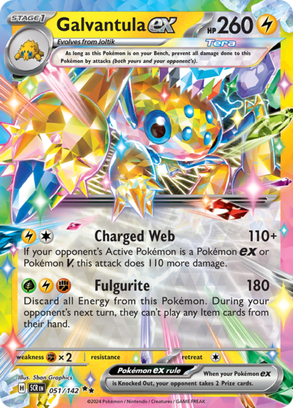 Galvantula ex - 051/142 - Ultra Rare