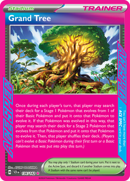 Grand Tree - 136/142 - Ace Rare