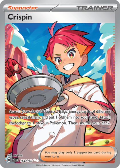 Crispin - 164/142 - Full Art Secret Rare