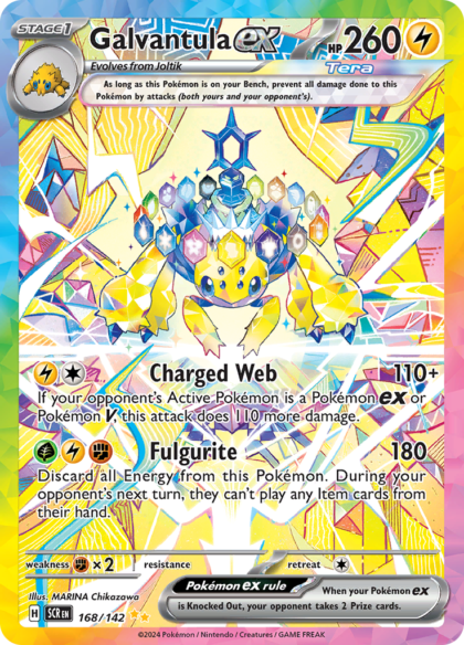 Galvantula ex - 168/142 - Special Illustration Rare