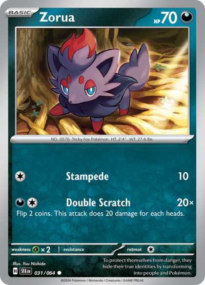 Zorua - 031/064 - Common (Español)