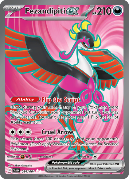 Fezandipiti ex - 084/064 - Full Art Secret Rare