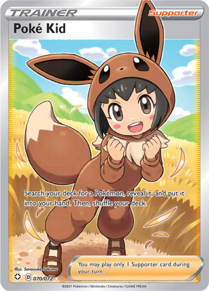 Poke Kid - 070/072 - Full Art Ultra Rare