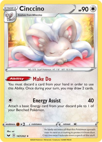 Cinccino - 147/202 - Rare