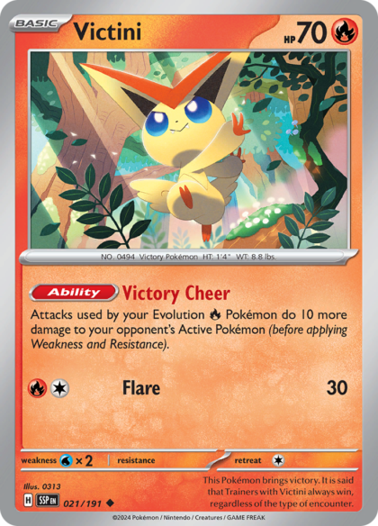 Victini - 021/191 - Uncommon