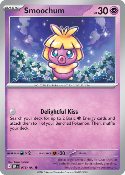 Smoochum - 075/191 - Common