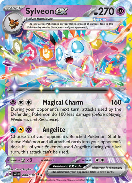 Sylveon ex - 086/191 - Ultra Rare