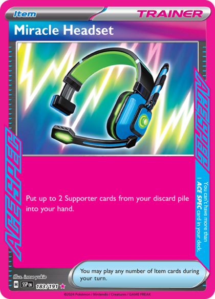 Miracle Headset - 183/191 - Ace Rare